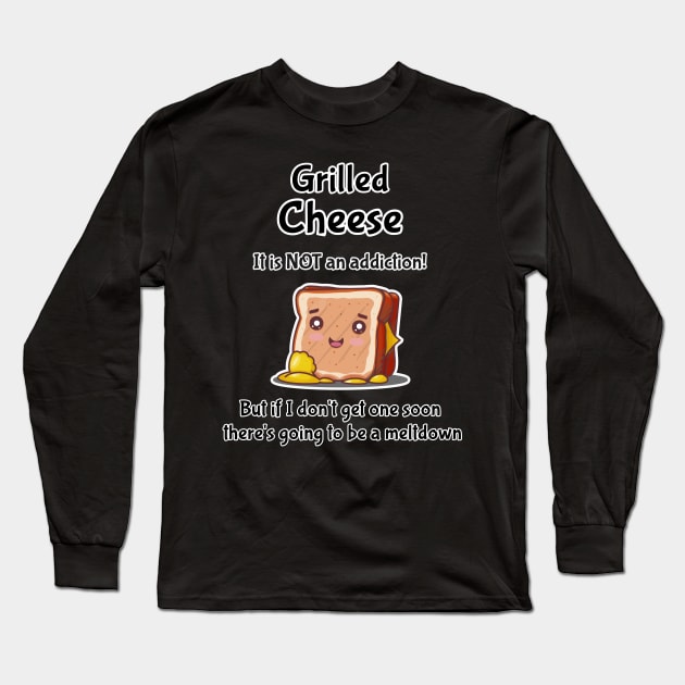 Grilled cheese Long Sleeve T-Shirt by Hoofster